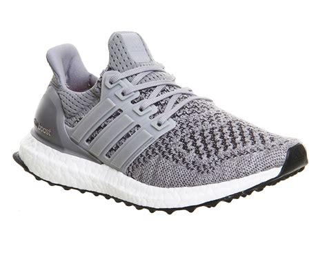 adidas ultra boost grijs|Adidas ultra grey shoes.